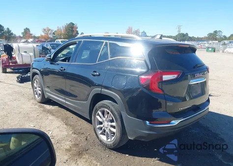 2022 GMC Terrain Awd Slt z USA, uszkodzony, nr VIN 3GKALVEV1NL101317